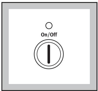 ZANUSSI ZWF1650 - Touche "marche/arrêt" (on/off) - 1