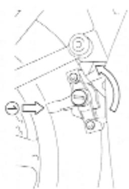 SUZUKI GSF600S - VERROU De la SELLE et portecasques - 2
