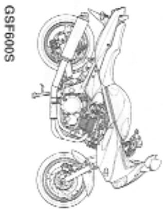 SUZUKI GSF600S - Commutateur d'allumage - 1