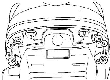 SUZUKI UH125 - Feu-stop/feu arriere, clignotant arriere, et eclairage du COFFRE - 2