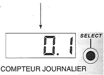 SUZUKI UH125 - Invervalle de vidange d'huille/compteur journalier/horloge 8 - 1