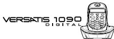 ALCATEL-LUCENT VERSATIS 1090 DIGITAL - Mise en place des batteries et première charge - 2