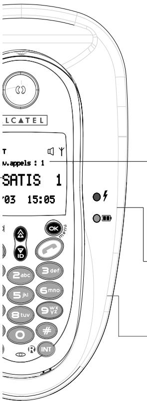 ALCATEL-LUCENT VERSATIS 1090 DIGITAL - Les touches du combiné - 12