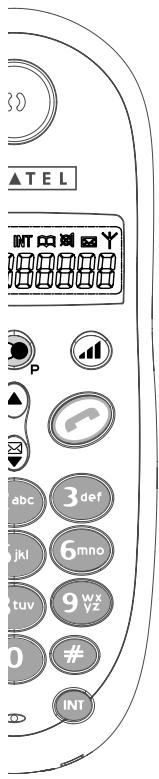 ALCATEL-LUCENT VERSATIS 155 DIGITAL - Les touches du combiné - 11