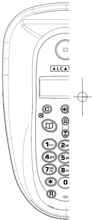 ALCATEL-LUCENT VERSATIS 570 DIGITAL - Les touches du combiné - 11