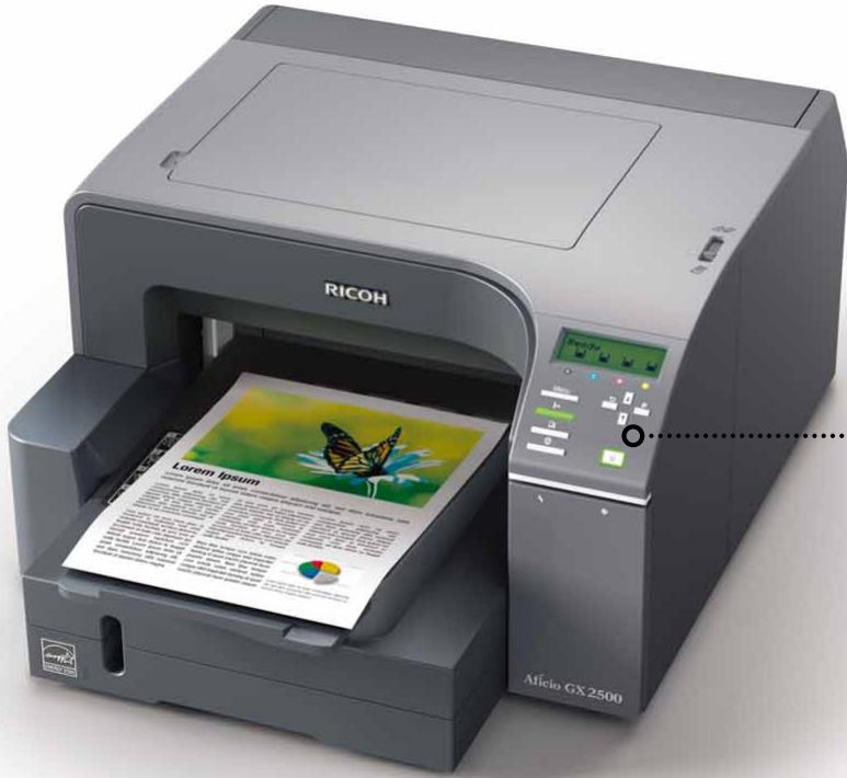 RICOH AFICIO GX 2500 - Technologie GelSprinter™ avancée - 1