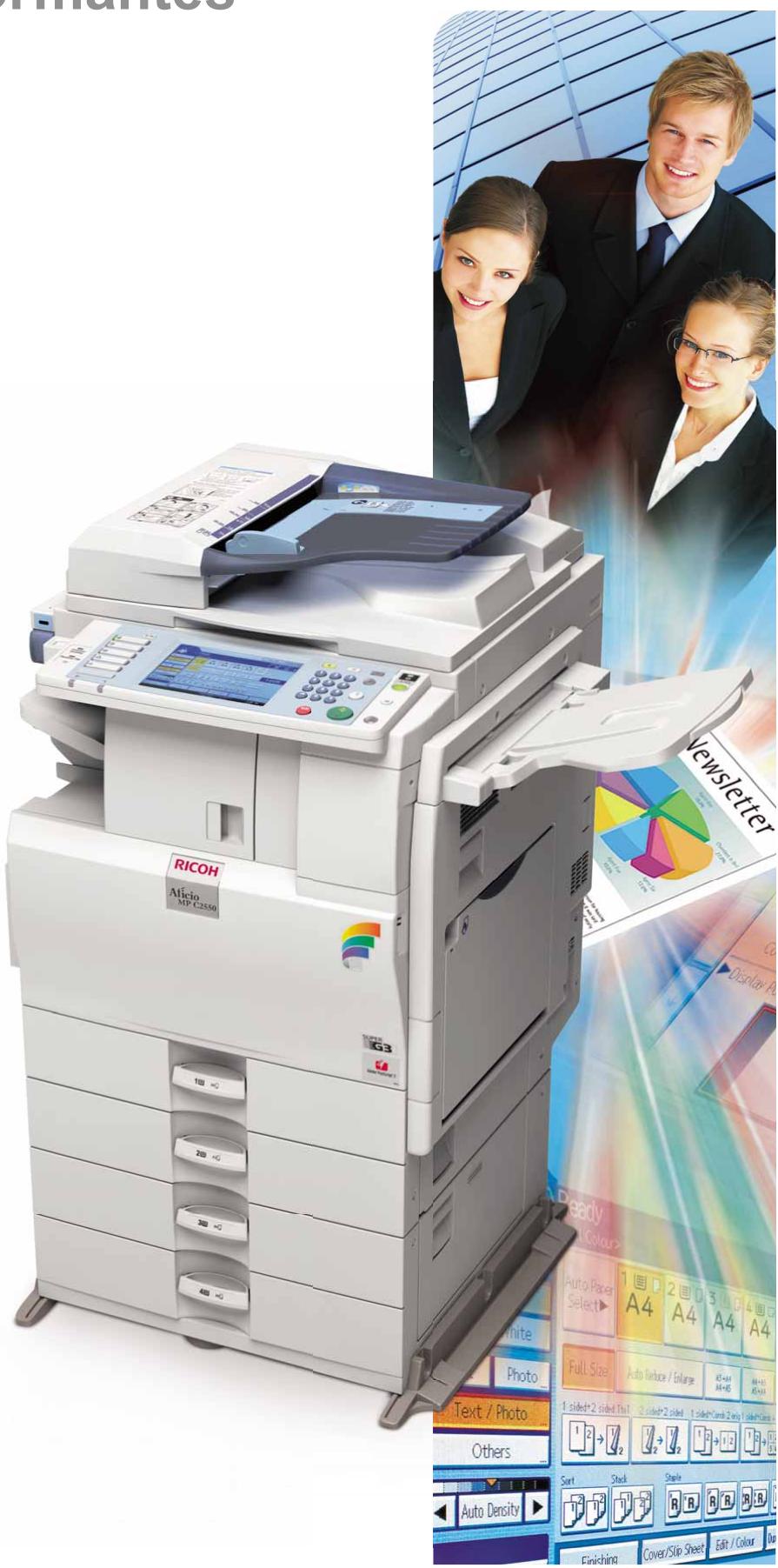 RICOH AFICIO MP C2050 - Des solutions couleur compactes et performantes - 1