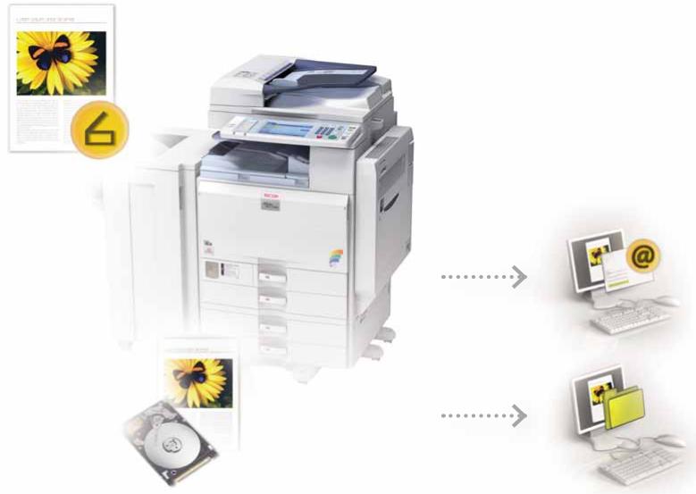 RICOH AFICIO MP C2800 - Accès et informations sécurisées - 2