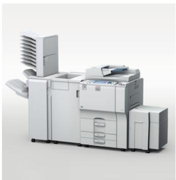 RICOH MP 6001 - Entrée, production, sortie - 1
