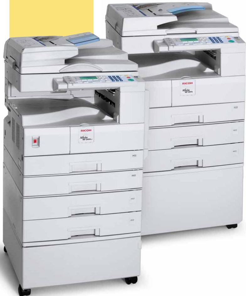 RICOH MP2000LN - Une solution bureautique performante - 1