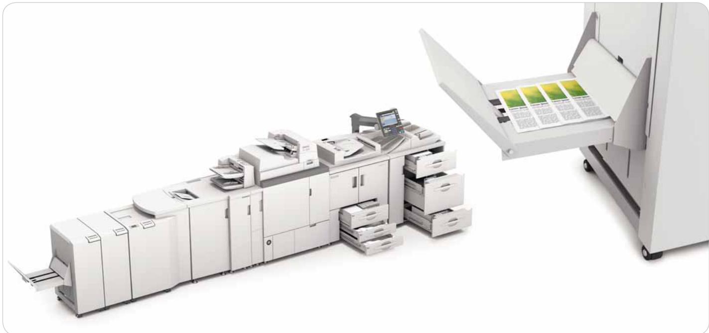 RICOH PRO 1107EX - UNE INSERTION DE COUVERTURE / DE PAGE COULEUR PROFESSIONNELLE - 1