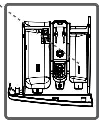 PROLINE FP 610 W - Compartiment à lessive de préavage : - 2