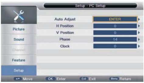 PROLINE L2440FHD - Menu de configuration - 2