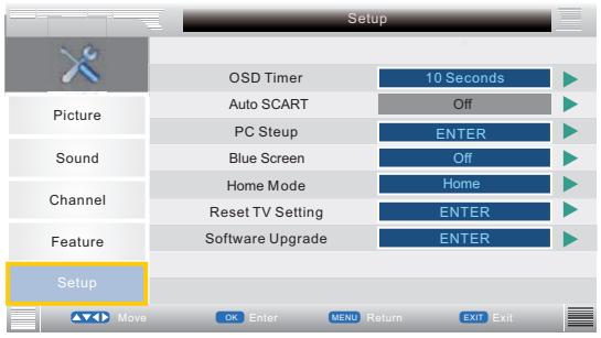 PROLINE L2440FHD - Menu de configuration - 1