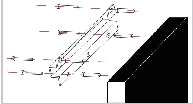 PROLINE L2440FHD - Fixez la base - 2