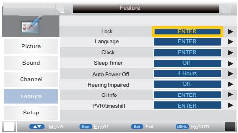 PROLINE L2440FHD - Instructions d'utilisation du menu des fonctions - 1