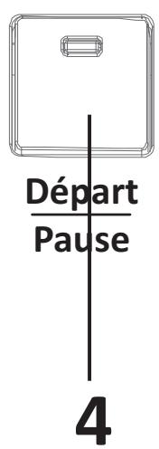 PROLINE FP 612 W - Partie gauche : bouton de sélection du programme - 5