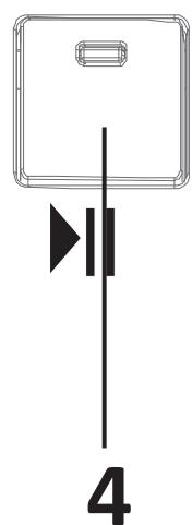 PROLINE FP 612 W - Partie gauche : bouton de sélection du programme - 10