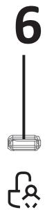 PROLINE FP 612 W - Partie gauche : bouton de sélection du programme - 2