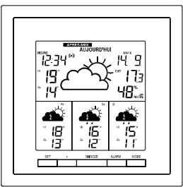 LA CROSSE TECHNOLOGY WD4104 - Positionnement de la station METEO - 1