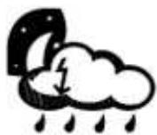 LA CROSSE TECHNOLOGY WD4600 - ICONES DE PREVISION METEO - 38