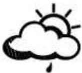 LA CROSSE TECHNOLOGY WD4600 - ICONES DE PREVISION METEO - 8