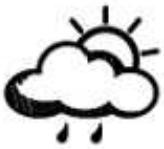 LA CROSSE TECHNOLOGY WD4600 - ICONES DE PREVISION METEO - 9