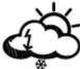 LA CROSSE TECHNOLOGY WD4600 - ICONES DE PREVISION METEO - 22