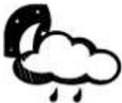LA CROSSE TECHNOLOGY WD4600 - ICONES DE PREVISION METEO - 31