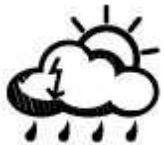 LA CROSSE TECHNOLOGY WD4600 - ICONES DE PREVISION METEO - 16