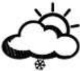 LA CROSSE TECHNOLOGY WD4600 - ICONES DE PREVISION METEO - 19