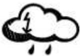 LA CROSSE TECHNOLOGY WD4600 - ICONES DE PREVISION METEO - 12