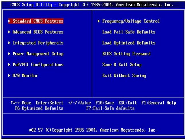 MSI 945GCM5 V2 - Page principale - 1