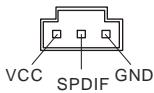 MSI 945GCM5 V2 - Pa3bem BbIXoJa S/PDIF: JSPD1 - 2