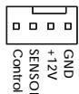 MSI G52-73921XK - Stromanschlüsse für Lüfter: CPUFAN1/ SYSFAN1/ SYSFAN2 / SYSFAN3 - 1