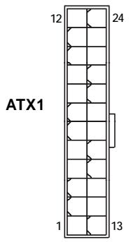 MSI G52-73921XK - ATX 24-Pin Power Connector: ATX1 - 2