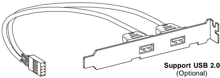 MSI G52-73921XK - Connecteur USB avant : JUSB1/ JUSB2 - 1