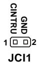 MSI G52-73921XK - Chassis Intrusion Switch Connector: JCI1 - 1