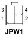 MSI G52-73921XK - ATX 12V Stromanschluss: JPW1 - 1