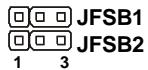 MSI G52-73921XK - Hardware Overclock FSB Jumpers: JFSB1/ JFSB2 - 1