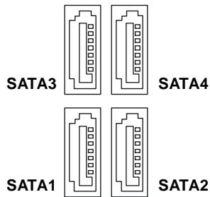 MSI G52-73921XK - Pa3bem Serial ATA: SATA1/ SATA2/ SATA3/ SATA4 - 1