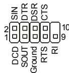 MSI G52-73951X7 - Serial Port Connector - 1