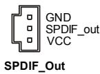 MSI G52-73951X7 - S/PDIF-Out Connector or S/PDIF-In Connector - 1
