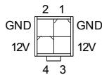 MSI G52-73951X7 - ATX 12V Power Connector (2x2-Pin) - 1