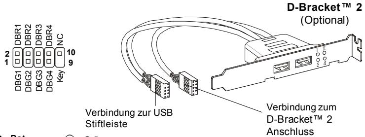 MSI G52-73951X7 - D-BracketTM 2 Anschluss - 1