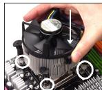 MSI G52-73951X7 - CPU &amp; Cooler Installation Procedures for Socket 775 - 4
