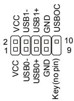 MSI G52-73951X7 - USB Vorderanschluss (Gelb) - 1