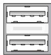 MSI G52-73951X7 - USB Port - 1