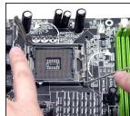 MSI G52-73951X7 - Procédure d'installation du CPU pour socket 775: - 2