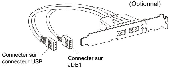 MSI G52-73951X7 - Connecteur d-brackettm 2 - 1